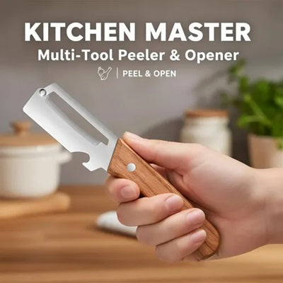 3-in-1 Multi-Functional Kitchen Peeler & Bottle Opener