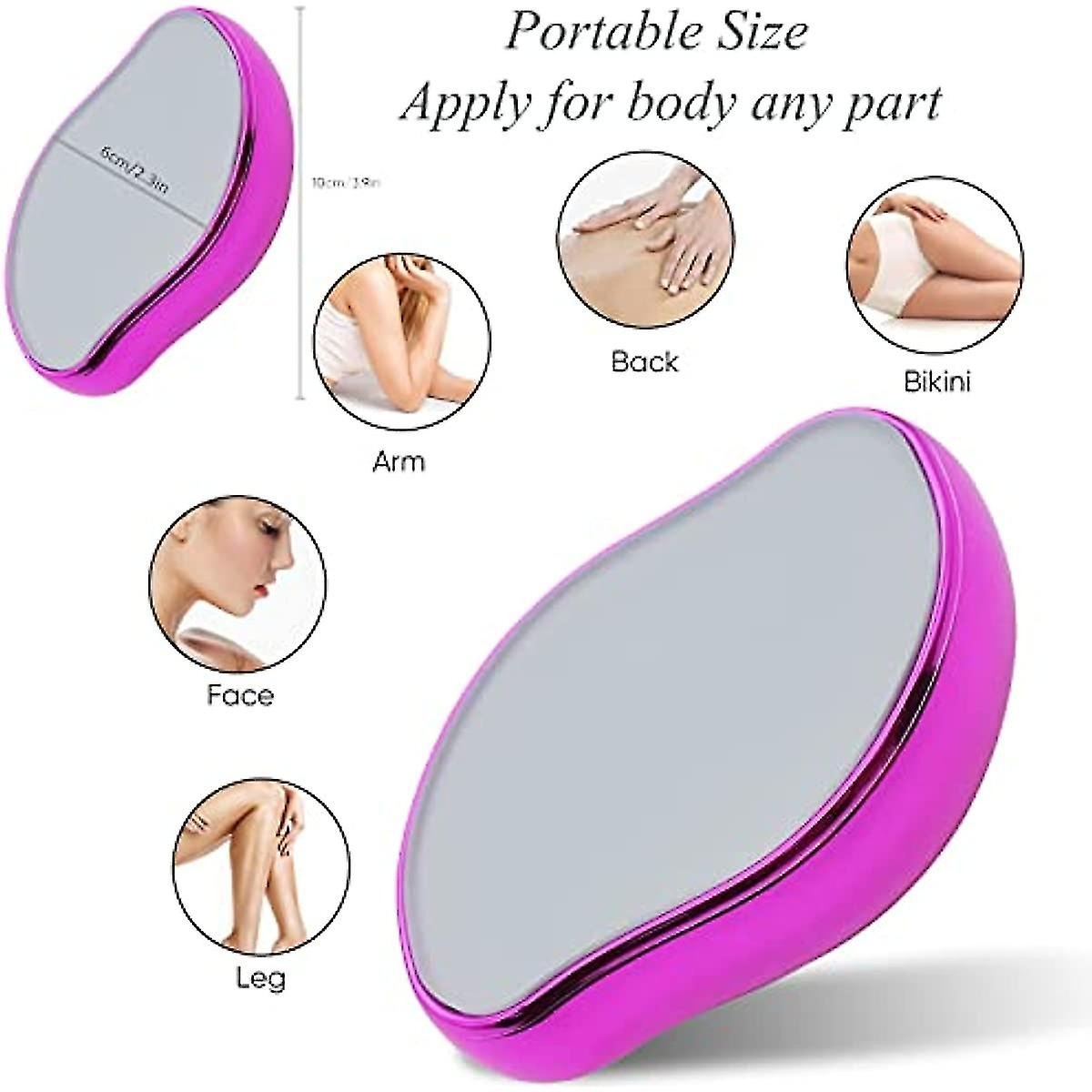 Crystal Hair Remover (Easy & Gentle Hair Removal Tool) Random colors