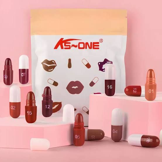 KS-ONE Mini Capsule Lipstick Set (18 Pcs)