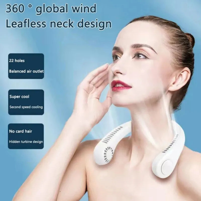 CoolBreeze Mini Neck Fan