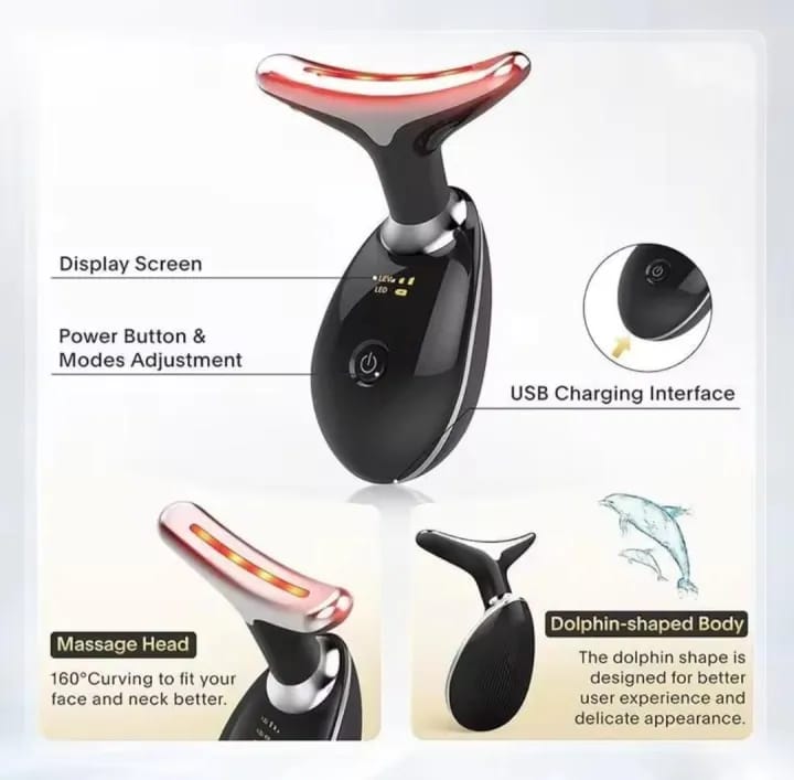 EMS 3-in-1 Face & Neck Sculpting Massager