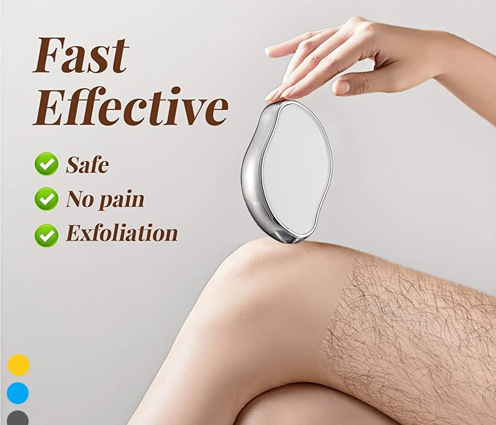 Crystal Hair Remover (Easy & Gentle Hair Removal Tool) Random colors